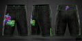 PIN AND POWER Stealth Camo Fight Shorts