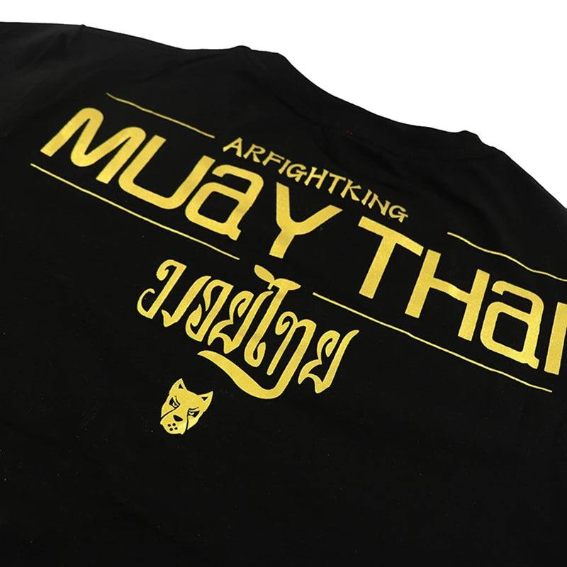 Mma Shirt Rashguard Men Tiger Dragon Muay Thai Jersey Cotton Kick Boxing Compression Muaythai T Shirt Fitness Boxeo BJJ Tee Tops