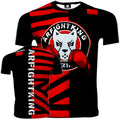 Mma Shirt Rashguard Men Tiger Dragon Muay Thai Jersey Cotton Kick Boxing Compression Muaythai T Shirt Fitness Boxeo BJJ Tee Tops