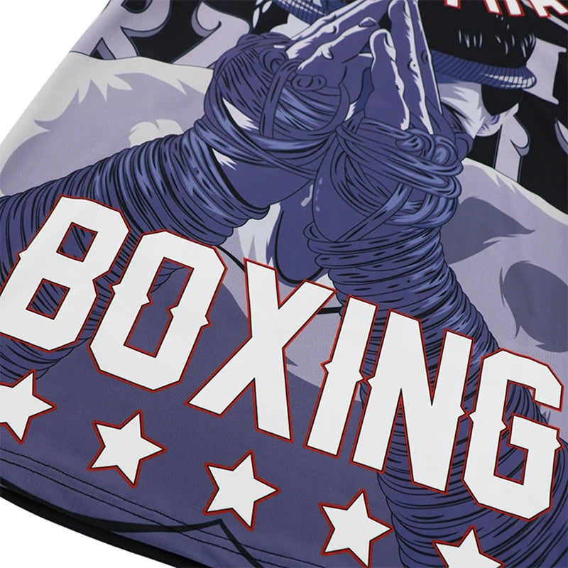 Mma Shirt Rashguard Men Tiger Dragon Muay Thai Jersey Cotton Kick Boxing Compression Muaythai T Shirt Fitness Boxeo BJJ Tee Tops