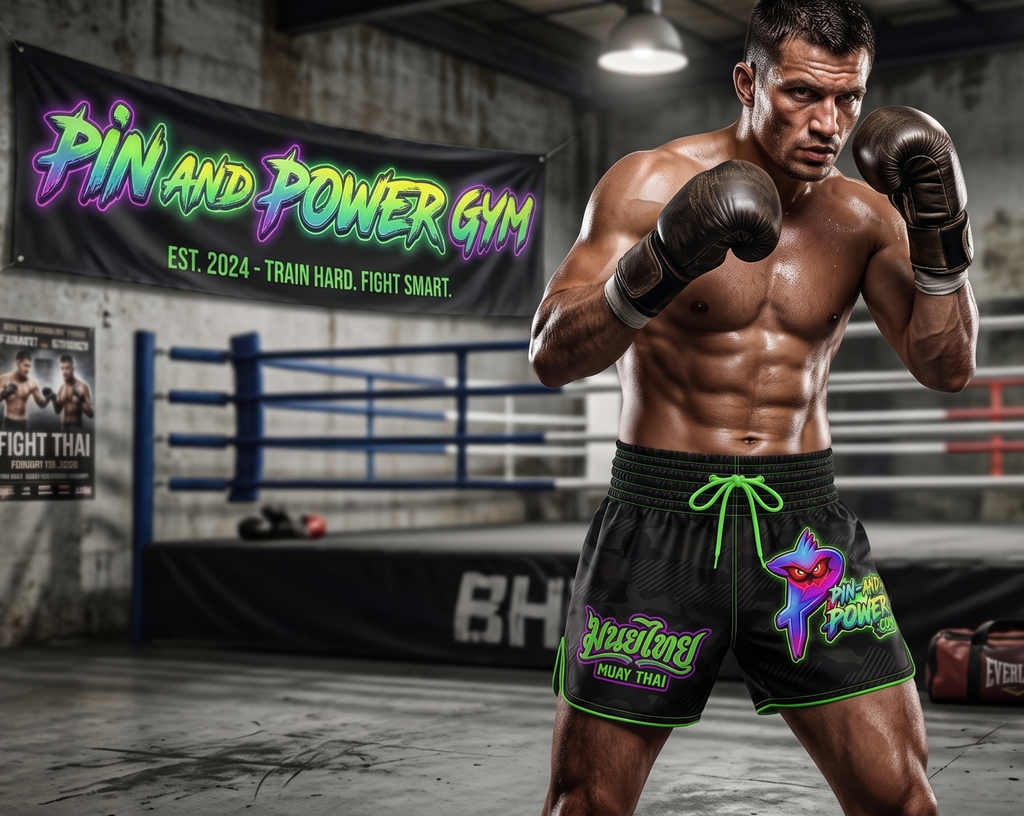 PIN and POWER™ Strike Series Muay Thai Shorts