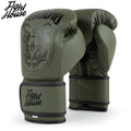 Fight House 10OZ 12OZ 14OZ 16OZ Muay Thai Boxing Gloves Double Tiger Apricot Black Gold Fighting Training Boxing Gloves