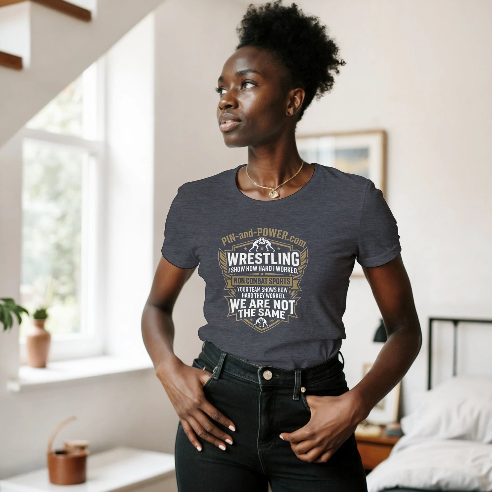 classic womens crewneck t shirt | gildan® 64000l dark heather ecf8bc50-2de2-4385-a330-a525b59308f1